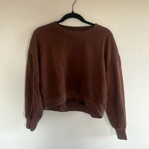 Zara Brown Crewneck